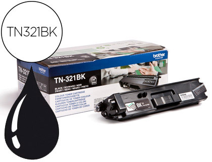 TONER LASER BROTHER TN321BK COULEUR NOIR 2500P