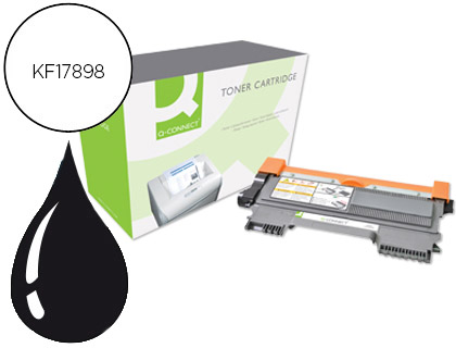 TONER LASER Q-CONNECT BROTHER 2210 POUR HL2240 2250 2270 DCP7060 7065 7070 MFC7360 7460 7860 FAX2840 2940 COULEUR NOIR