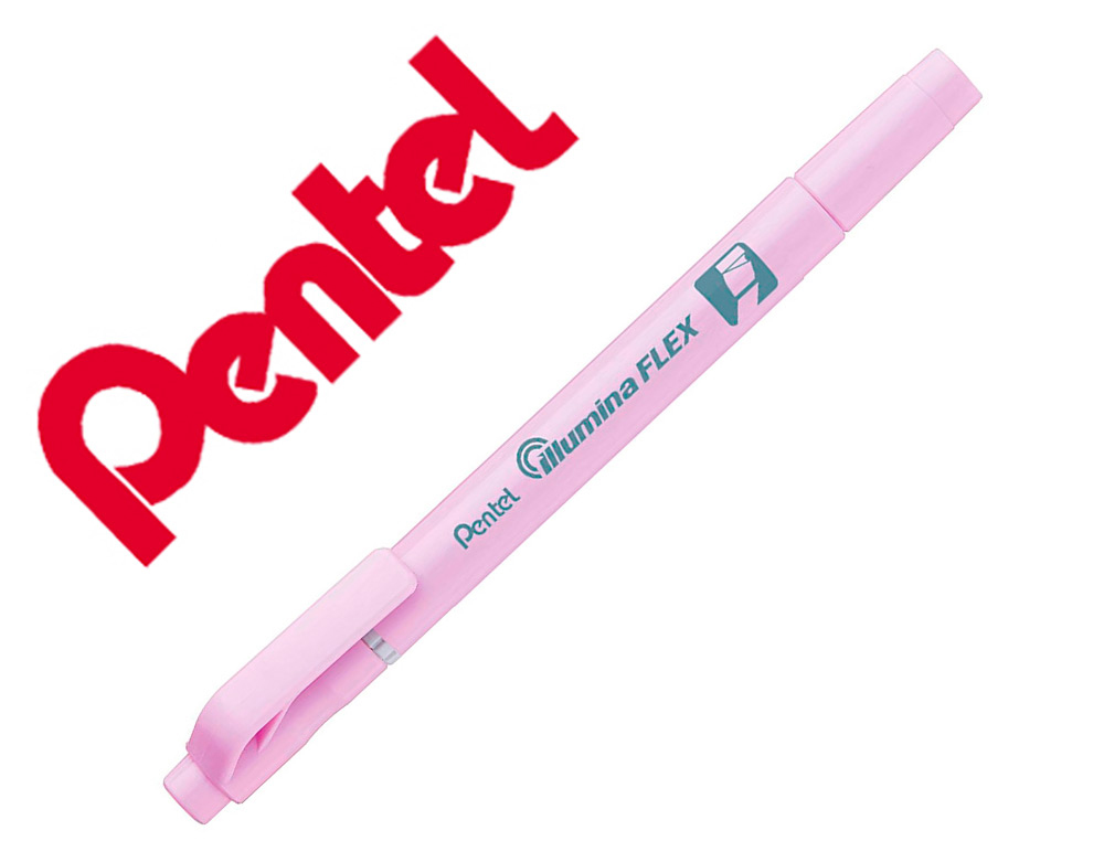 SURLIGNEUR PENTEL ILLUMINA FLEX BI-POINTE VIOLET CLAIRE  PASTEL
