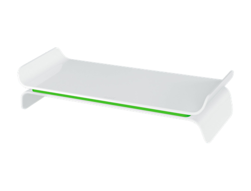 SUPPORT POUR ECRAN LEITZ WOW ERGONOMIQUE 2 POSITIONS GRIS FONCE