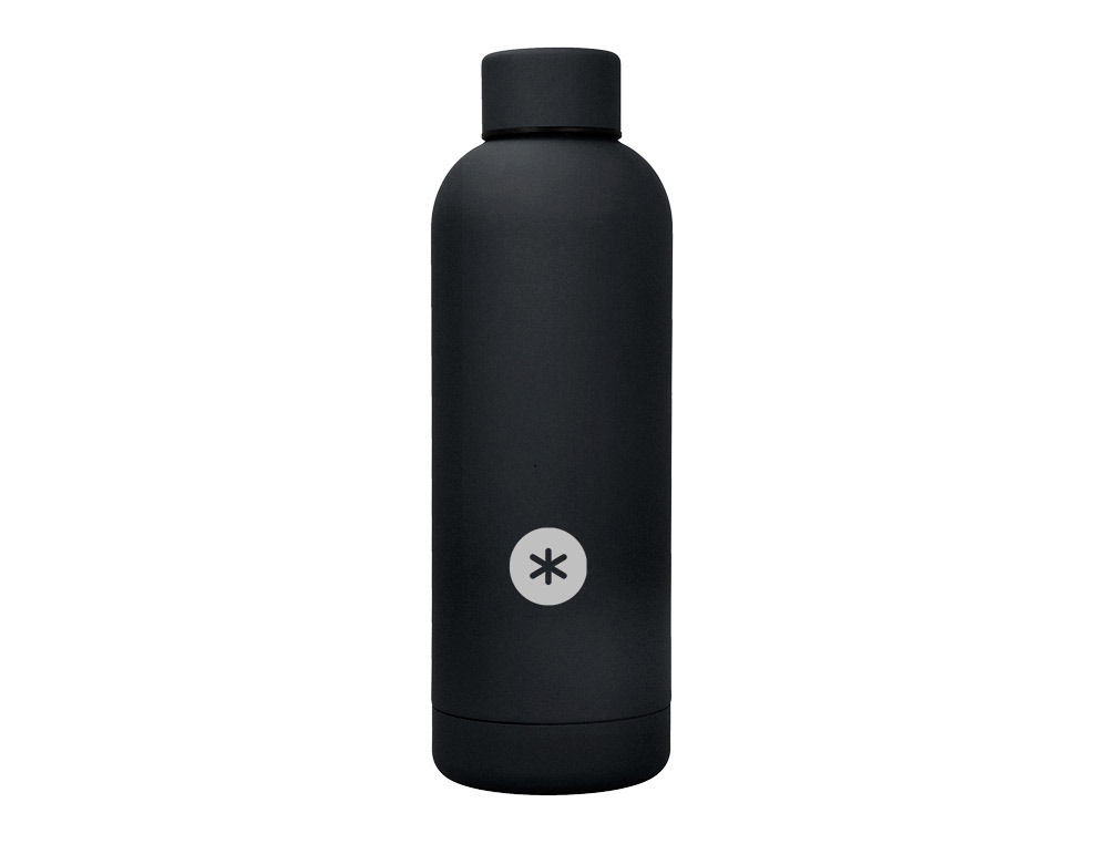 BOUTEILLE ISOTHERME ANTARTIK ACIER INOXYDABLE SANS BPA     500ML COLORIS NOIR
