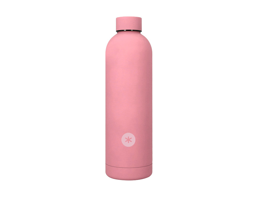 BOUTEILLE ISOTHERME ANTARTIK ACIER INOXYDABLE SANS BPA     750ML COLORIS ROSE