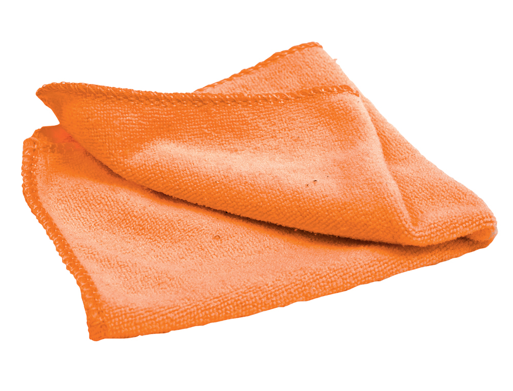 CHIFFON NETTOYAGE NOBO MICROFIBRE POUR TABLEAUX      BLANCS COLORIS ORANGE