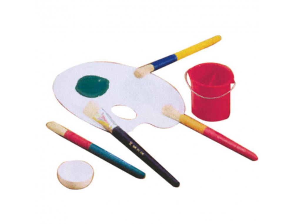 PALETTE OVALE LISSE FAIBO 22X17 CM