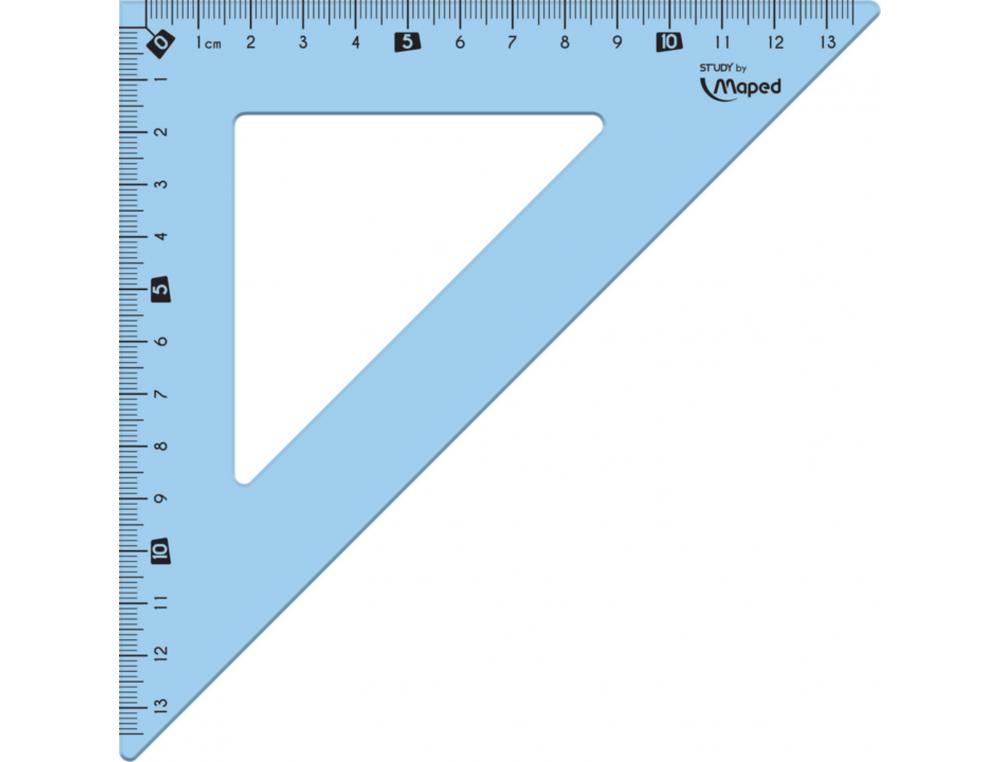 EQUERRE INCASSABLE STUDY SHOCK MAPED 45  21 CM