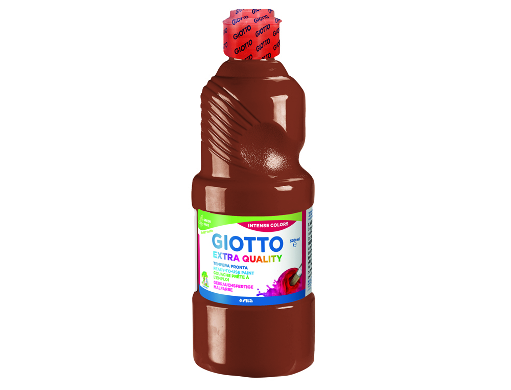 GOUACHE GIOTTO FLACON 500ML COLORIS MARRON