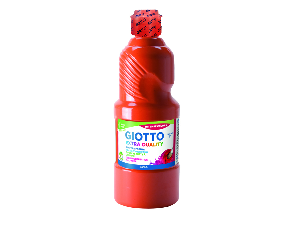 GOUACHE GIOTTO FLACON 500ML COLORIS ROUGE VIF