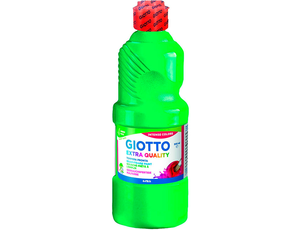 GOUACHE GIOTTO FLACON 500ML COLORIS EMERAUDE