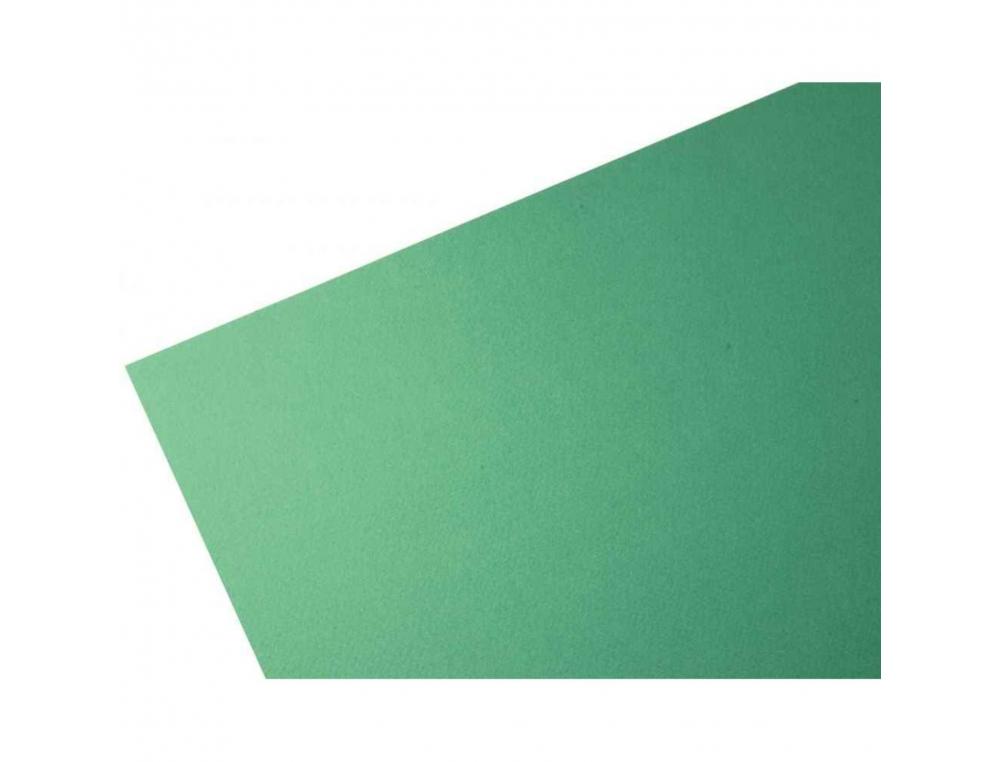 PAPIER DESSIN CLAIREFONTAINE CARTOLINE 50X65CM 120G        COLORIS VERT VIF PAQUET 25    FEUILLES