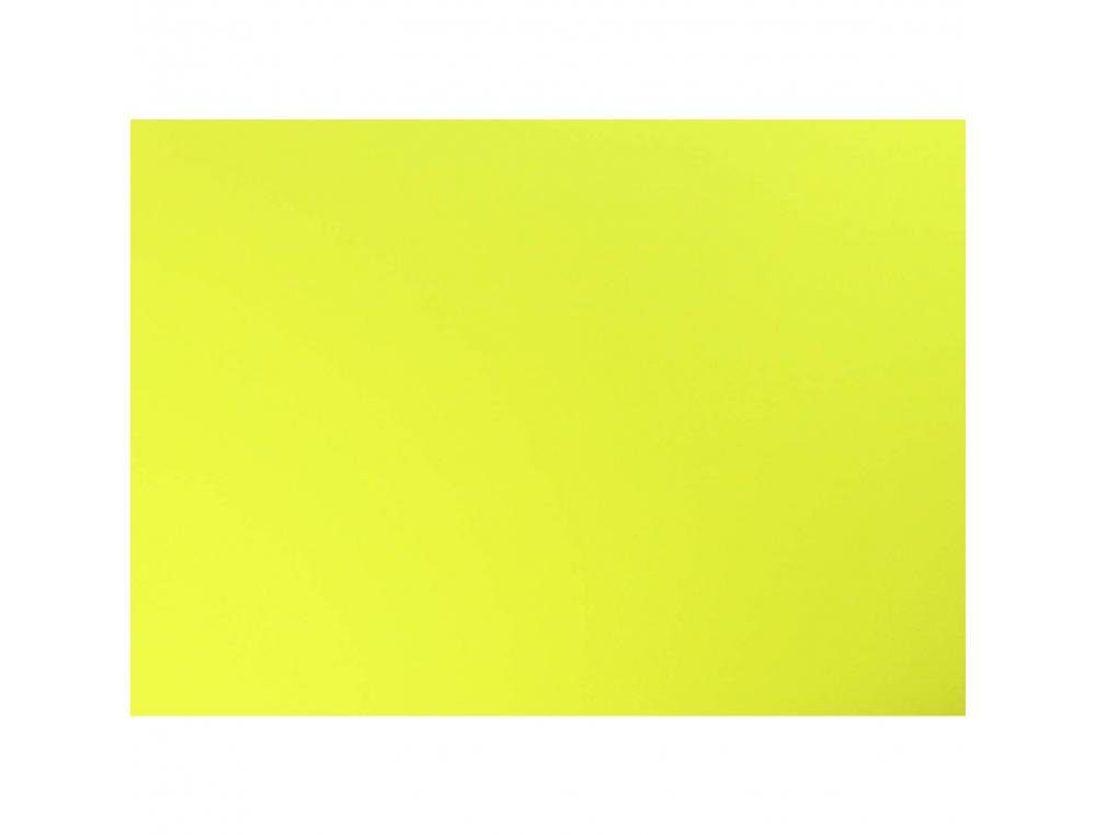 PAPIER DESSIN CLAIREFONTAINE CARTOLINE 50X65CM 270G        COLORIS JAUNE BANANE PAQUET   25 FEUILLES
