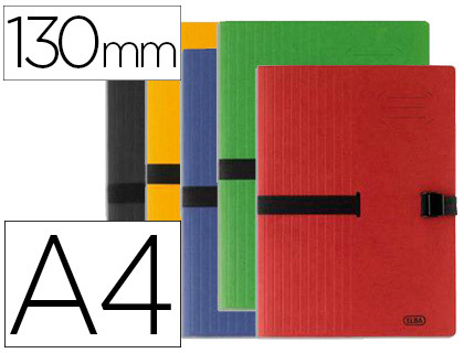 CHEMISE OXFORD CLIP'N GO CARTE DOCUMENTS A4 EXTENSIBLE 130MM FERMETURE CLIP COLORIS ASSORTIS