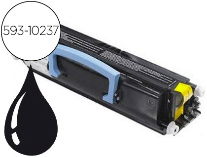 TONER LASER DELL MW558 GR332/M W558 COULEUR NOIR 6000P