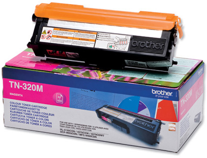 TONER LASER BROTHER TN320M COULEUR MAGENTA 1500P
