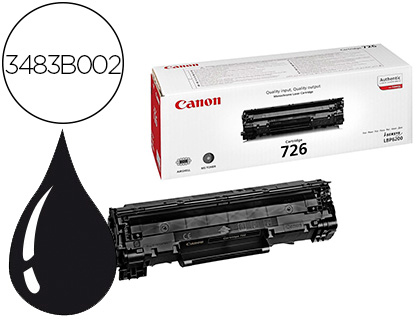 TONER LASER CANON 3483B002 COULEUR NOIR 2100P