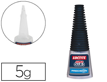 COLLE RAPIDE LOCTITE PRÉCISION EMBOUT FIN COLLAGES PRÉCIS FLACON 5G