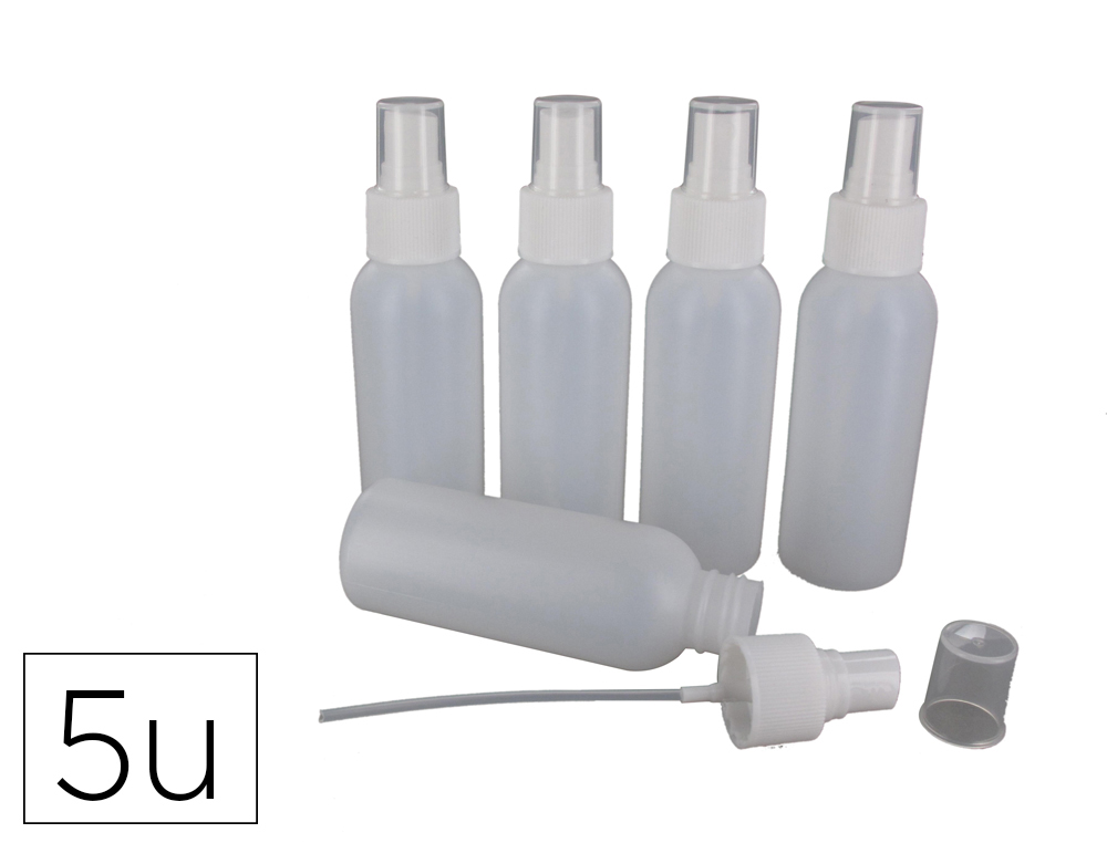 FLACON VAPORISATEUR ARTIST VIDE 100ML LOT 5 UNITES