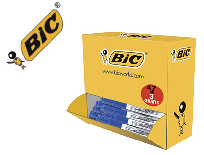 MARQUEUR BIC VELLEDA 1741 EFFAABLE POINTE OGIVE MOYENNE COULEUR BLEU PACK DE 47 + 3 OFFERTS