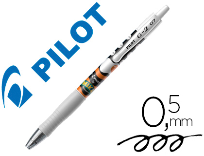 STYLO-BILLE PILOT G2 7 MIKA DITION LIMITE OEUF CRITURE MOYENNE ENCRE GEL RTRACTABLE CORPS TRANSLUCIDE NOIR