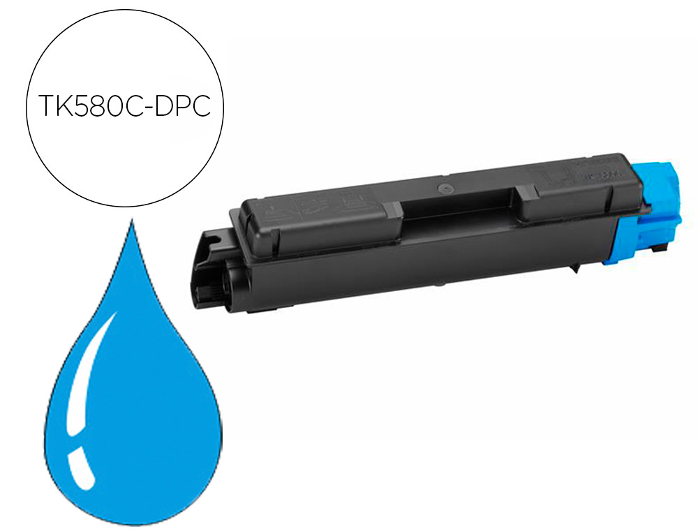 TONER DPC COMPATIBLE KYOCERA TK-580C