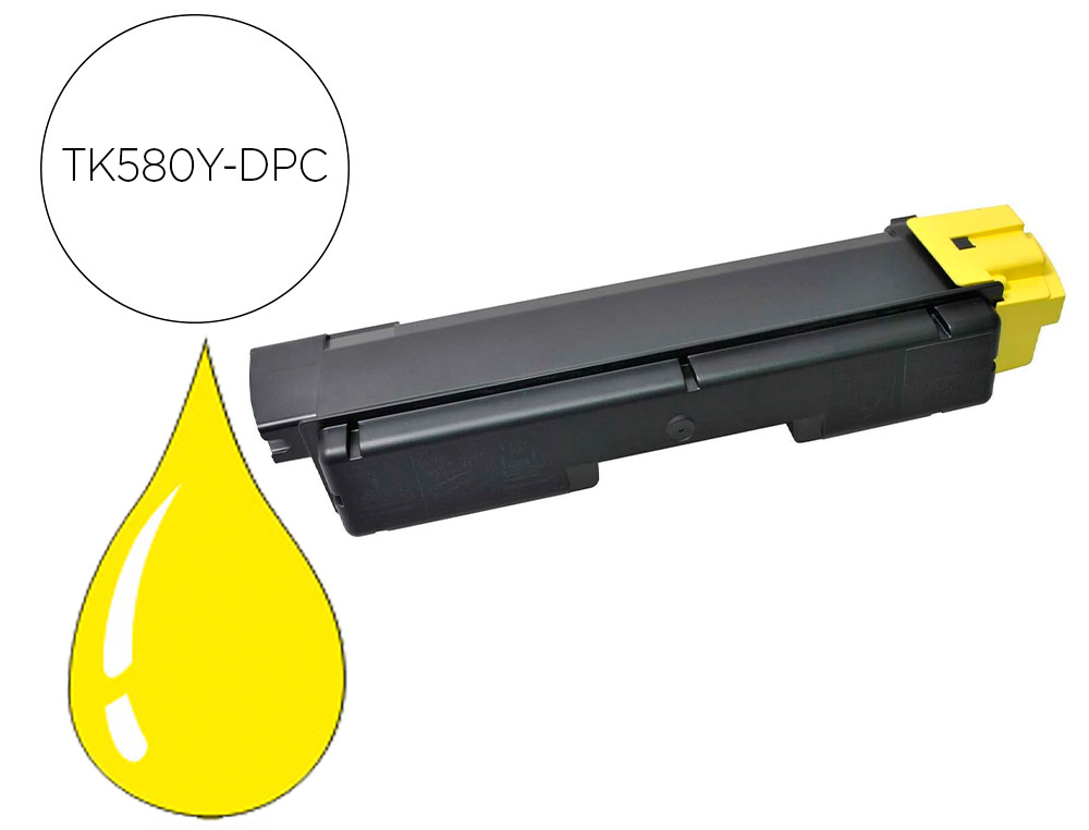 TONER DPC COMPATIBLE KYOCERA TK-580Y