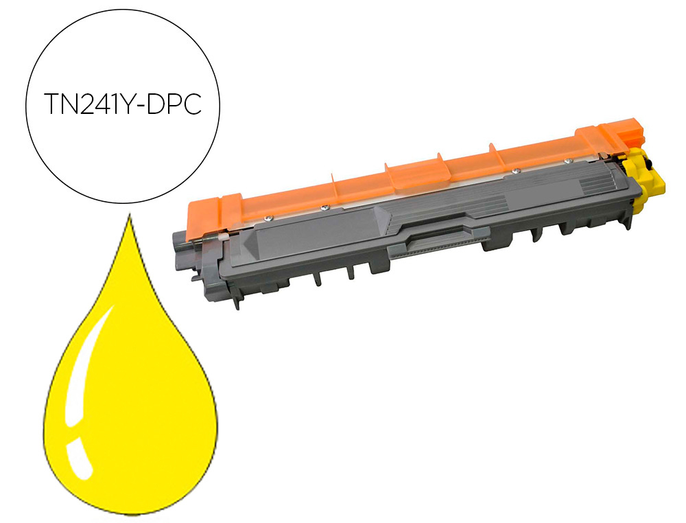 TONER DPC COMPATIBLE BROTHER TN241Y