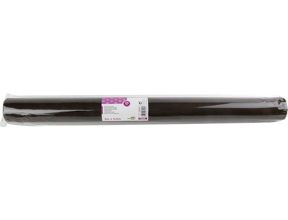 TISSU NON TISS LIDERPAPEL COSTUMES ACCESSOIRES CHEMIN DE TABLE ROULEAU 5X0.5M COLORIS MARRON