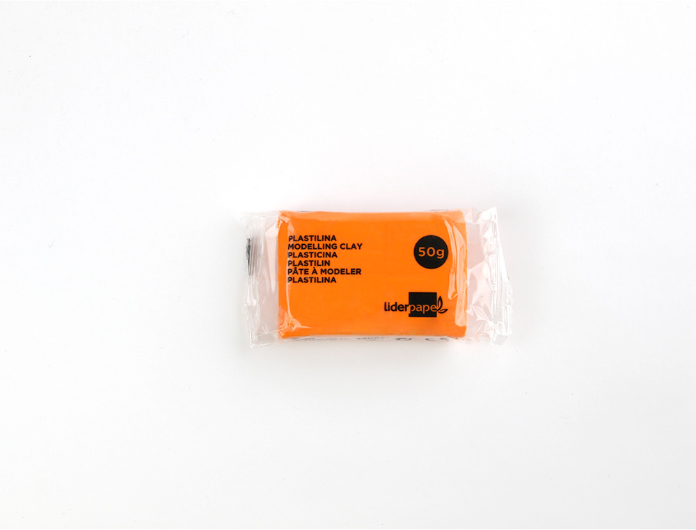 PÂTE À MODELER LIDERPAPEL VÉGÉTALE 15 COLORIS ASSORTIS ASSORTIMENT 30 PAINS DE 50G
