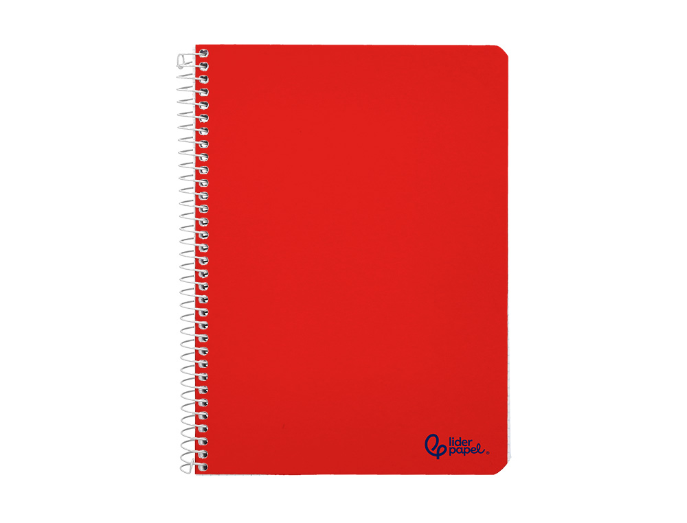 CAHIER SPIRALE LIDERPAPEL SERIE SMART COUVERTURE CARTONNEE A4 21X29,7CM 80F 60G/M2 5X5MM COIL-LOCK