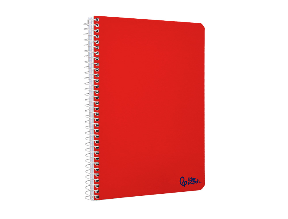 CAHIER SPIRALE LIDERPAPEL SERIE SMART COUVERTURE CARTONNEE A4 21X29,7CM 80F 60G/M2 5X5MM COIL-LOCK