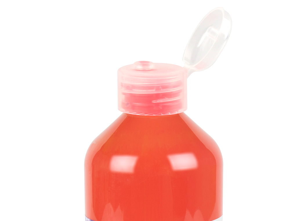 GOUACHE DOIGT LIDERPAPEL LIQUIDE LAVABLE BASE EAU      COLORIS ROUGE FLACON DE 125ML