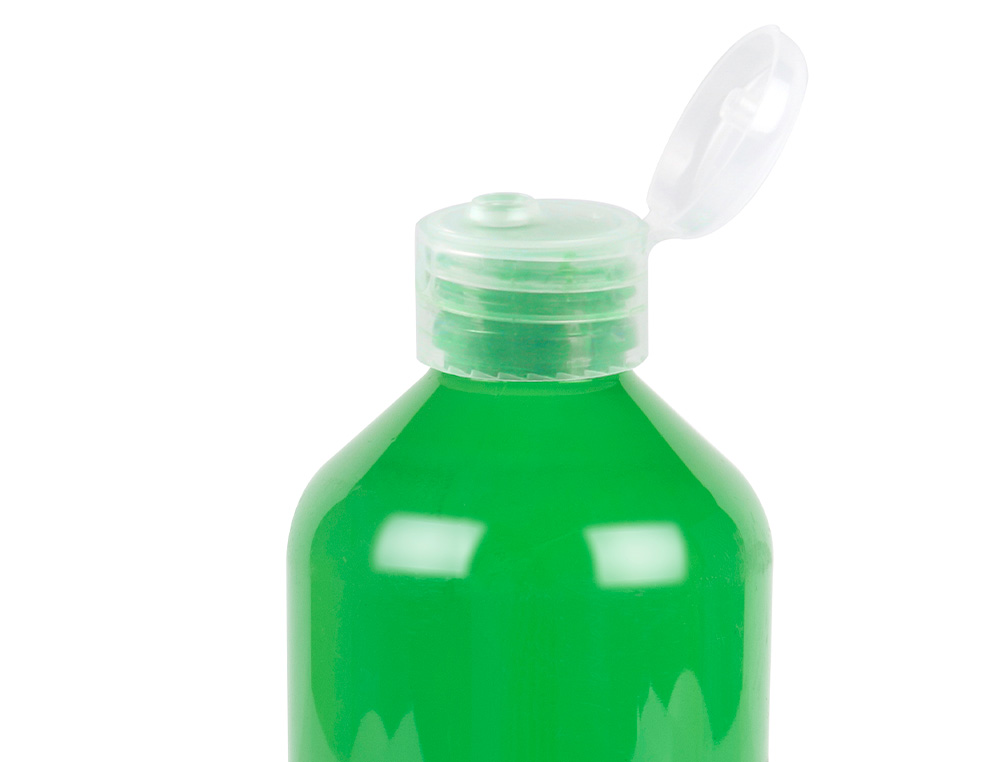 GOUACHE DOIGT LIDERPAPEL LIQUIDE LAVABLE BASE EAU COLORIS VERT FLACON DE 125ML