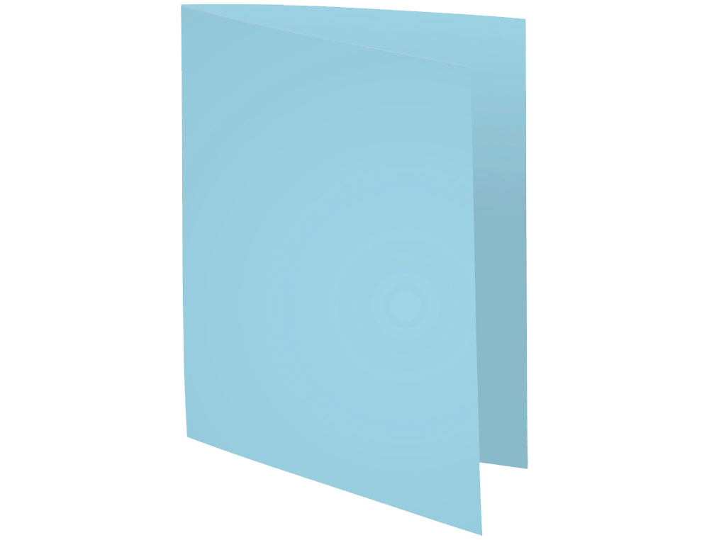 CHEMISE EXACOMPTA FOREVER CARTE SEMI RIGIDE RECYCLE 240X320MM 180G COLORIS BLEU CLAIR LOT 100 UNITS