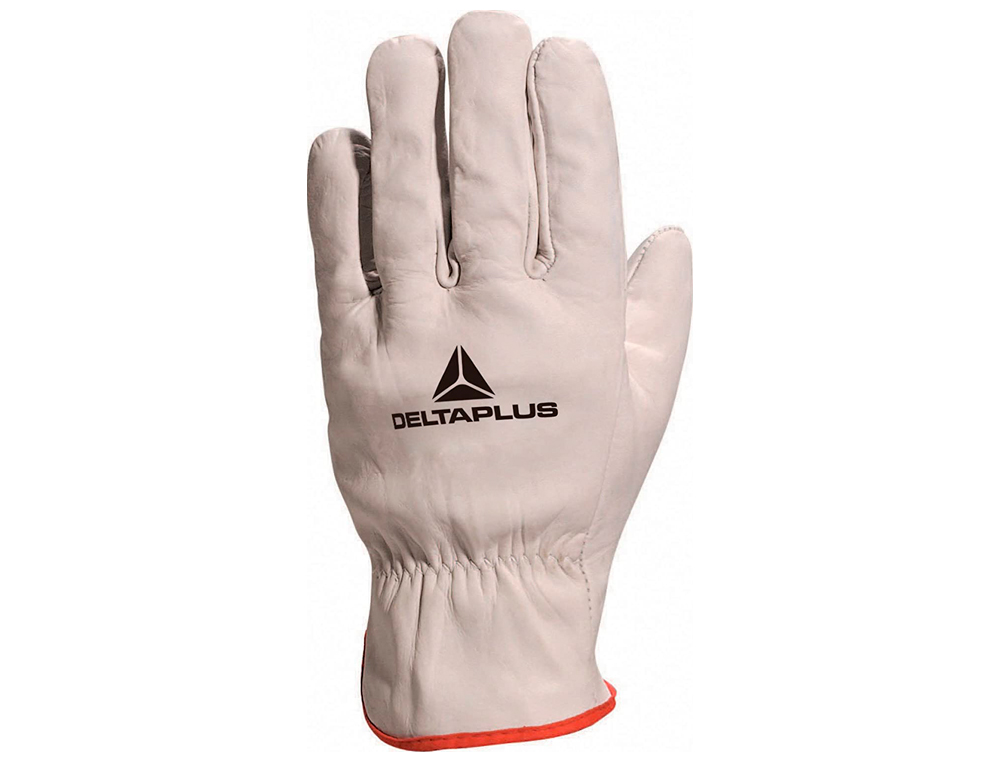 GANT TOUT FLEUR BOVIN DELTAPLUS COUPE AMÉRICAINE ÉPAISSEUR 0.90/1.10MM COLORIS GRIS LISERÉ ROUGE TAILLE 11 PAIRE