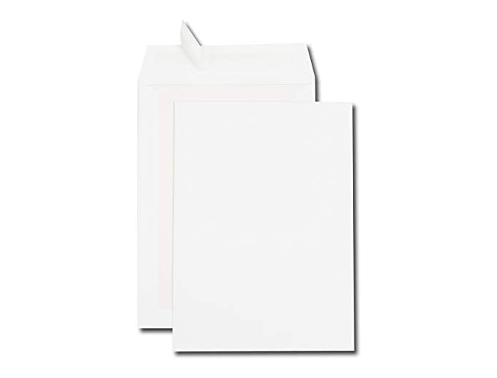 POCHETTE GPV DOS CARTON 500G VLIN BLANC 120G ANTI-PLI C4 229X324MM SACHET 25 UNITS
