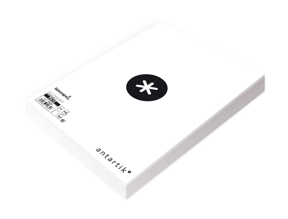 PAPIER LIDERPAPEL MULTIFONCTION ANTARTIK A4 100 G/M2 HAUTE QUALITE BLANCHEUR 169 OPACITE 95 100 FEUILLES