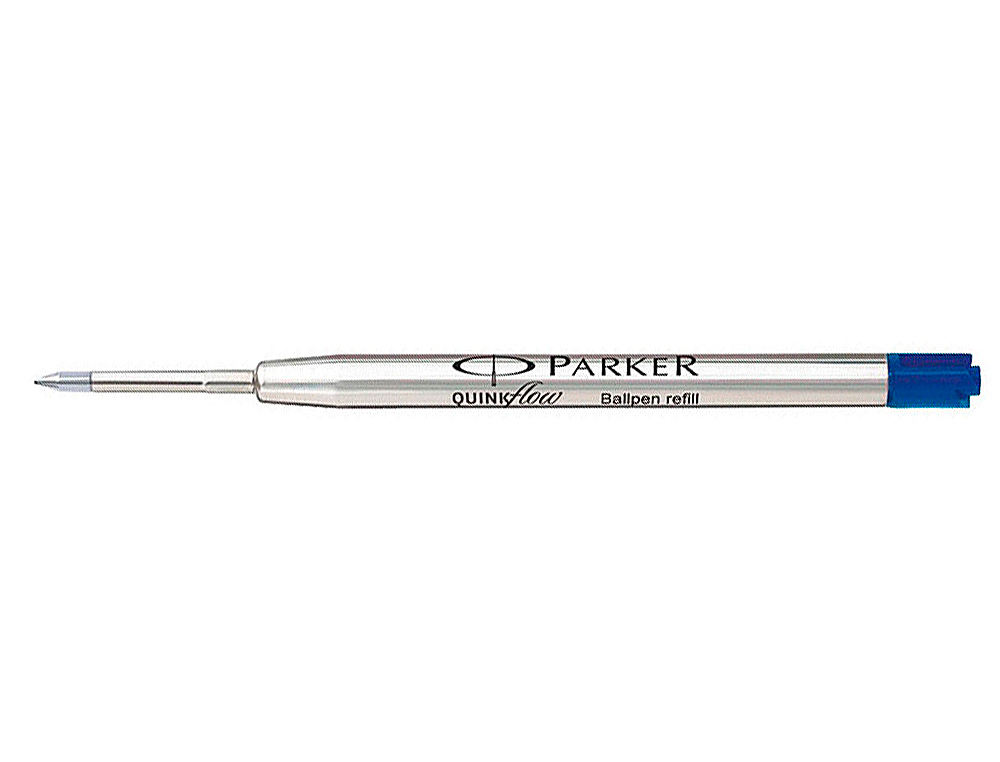 RECHARGE PARKER STYLO-BILLE MTAL LARGEUR FINE COLORIS BLEU