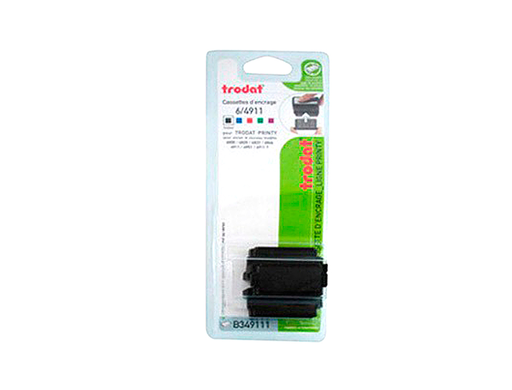 RECHARGE TAMPON TRODAT 4800/4820/4822A/4822B/4822C/4846/4911/4911T/4951 NOIR 3 UNITS