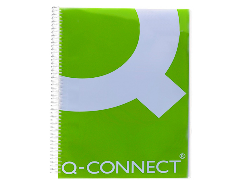 SPIRALE Q-CONNECT PLASTIQUE TRANSPARENT RELIEUR PAS 32 5:1 40F CALIBRE 1.8MM DIAMTRE 8MM BOTE 100 UNITS