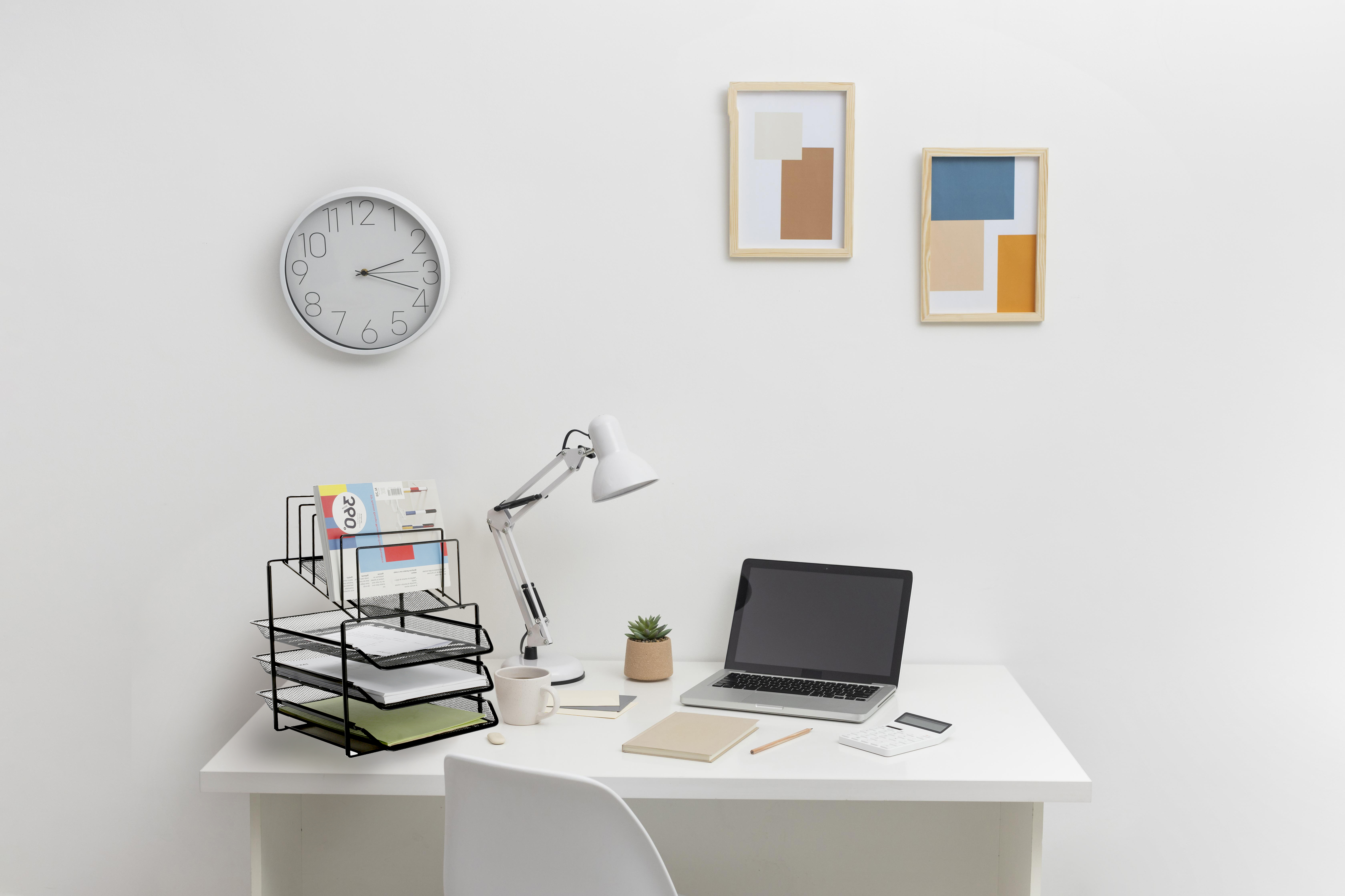 CORBEILLE  COURRIER Q-CONNECT MAILLE MTALLIQUE 3 CORBEILLES 5 TRIEURS  ENVELOPPES 300X350X420MM NOIR 3 UNITS