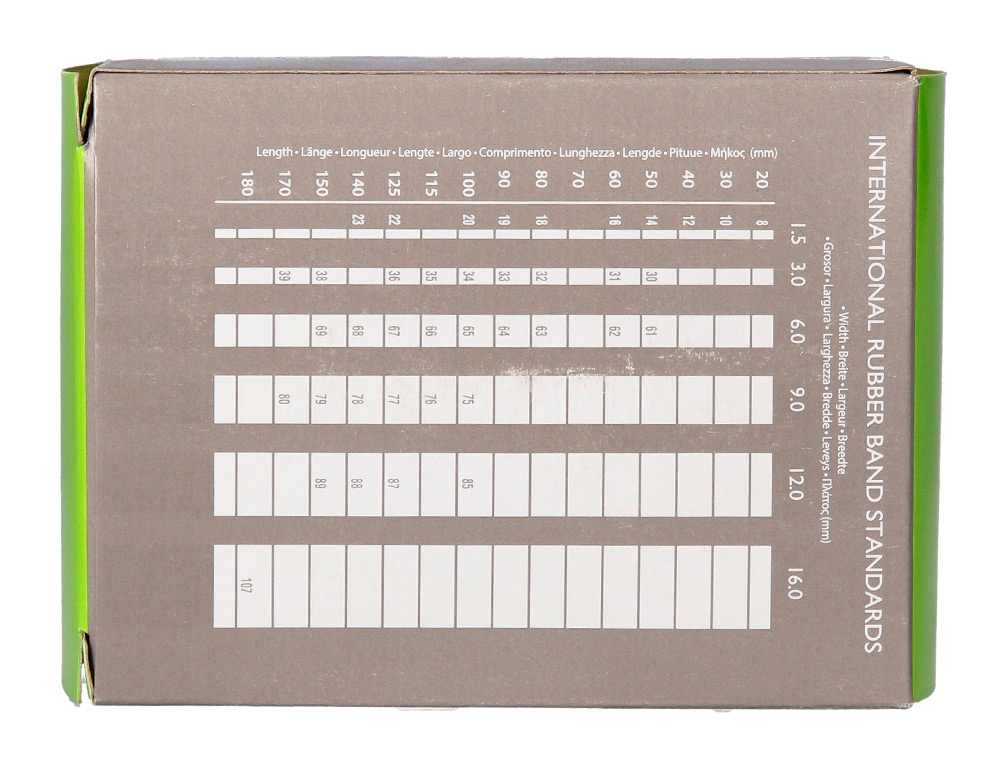 BRACELET CAOUTCHOUC Q-CONNECT N.7 70X5MM BOTE FENTRE DE 100G