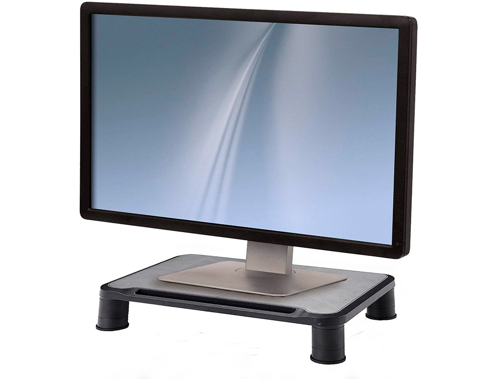 SUPPORT MONITEUR Q-CONNECT RÉGLABLE EN HAUTEUR 380X240X112MM