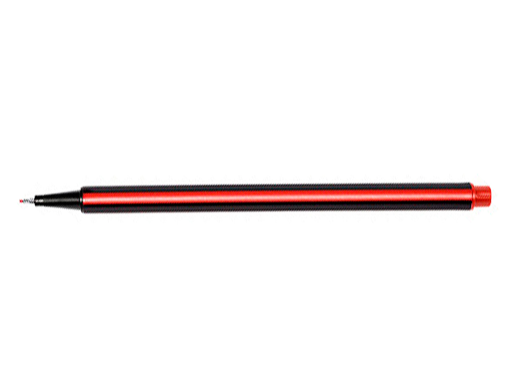 STYLO-FEUTRE Q-CONNECT POINTE FIBRE FINE 0.4 MM COLORIS ROUGE