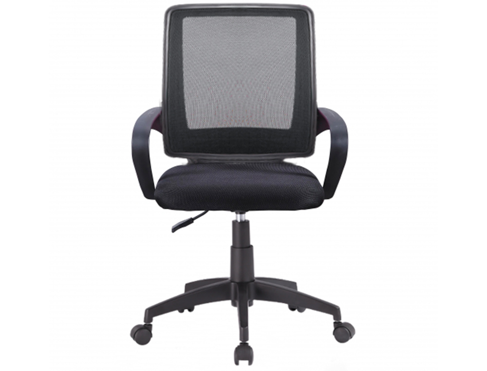 CHAISE BUREAU Q-CONNECT ROTATIVE BASE NYLON MAILLE    MAXIMUM SUPPORTE 120KG        900+100X560X570MM COLORIS NOIR