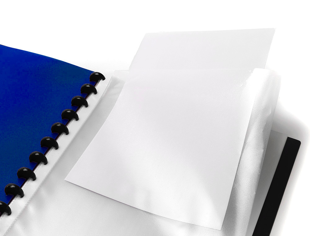 PROTEGE-DOCUMENTS HAMELIN MEMPHIS VARIOZIP A4           POLYPROPYLENE OPAQUE 30       POCHETTES AMOVIBLES 60 VUES
