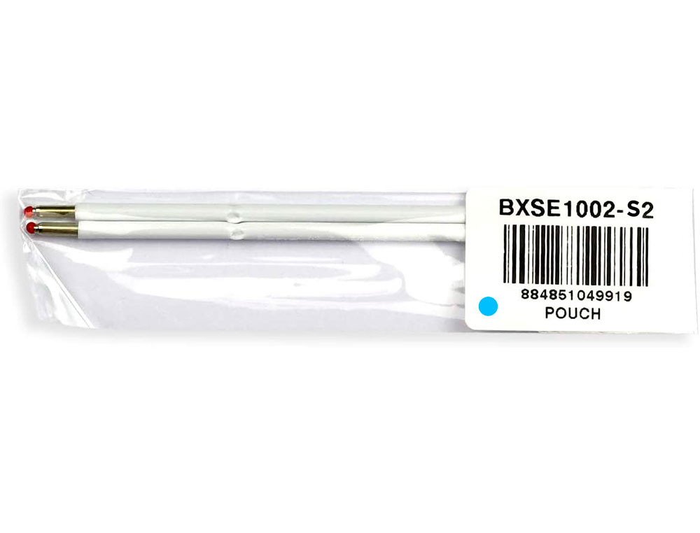 RECHARGE POUR STYLO-BILLE RETRACTABLE PENTEL BX470 IZEE POINTE LARGE 1MM ENCRE BLEU CIEL SACHET 2 UNITES
