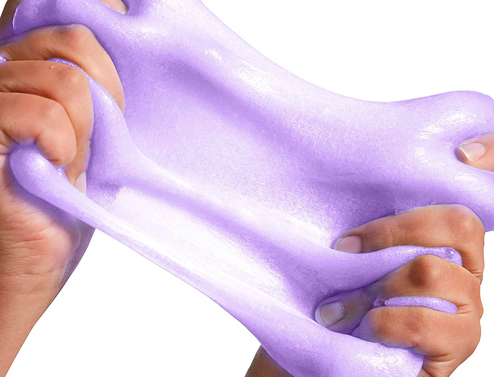 COLLE TRANSPARENTE ELMERS FABRICATION SLIME BRICOLAGE LAVABLE NE COULE PAS COULEUR VIOLETTE FLACON 147ML