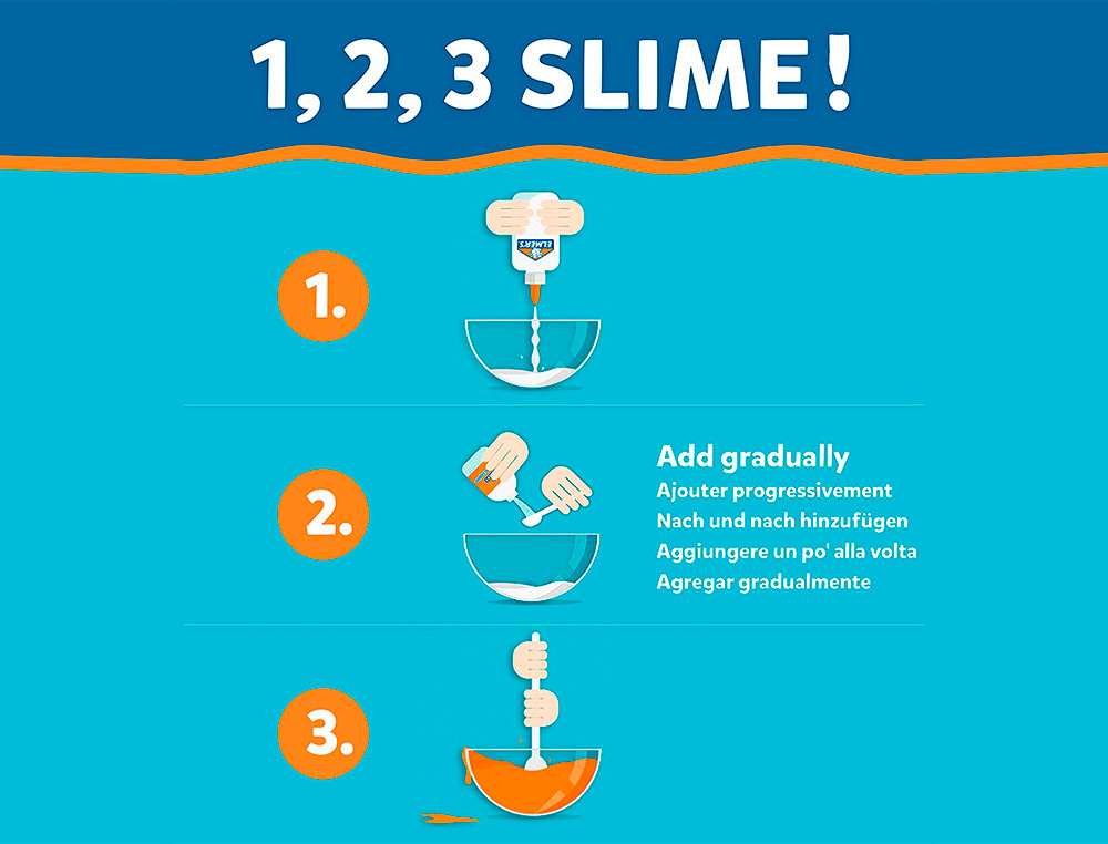 COLLE TRANSPARENTE ELMERS FABRICATION SLIME BRICOLAGE LAVABLE NE COULE PAS COULEUR VERTE FLACON 147ML