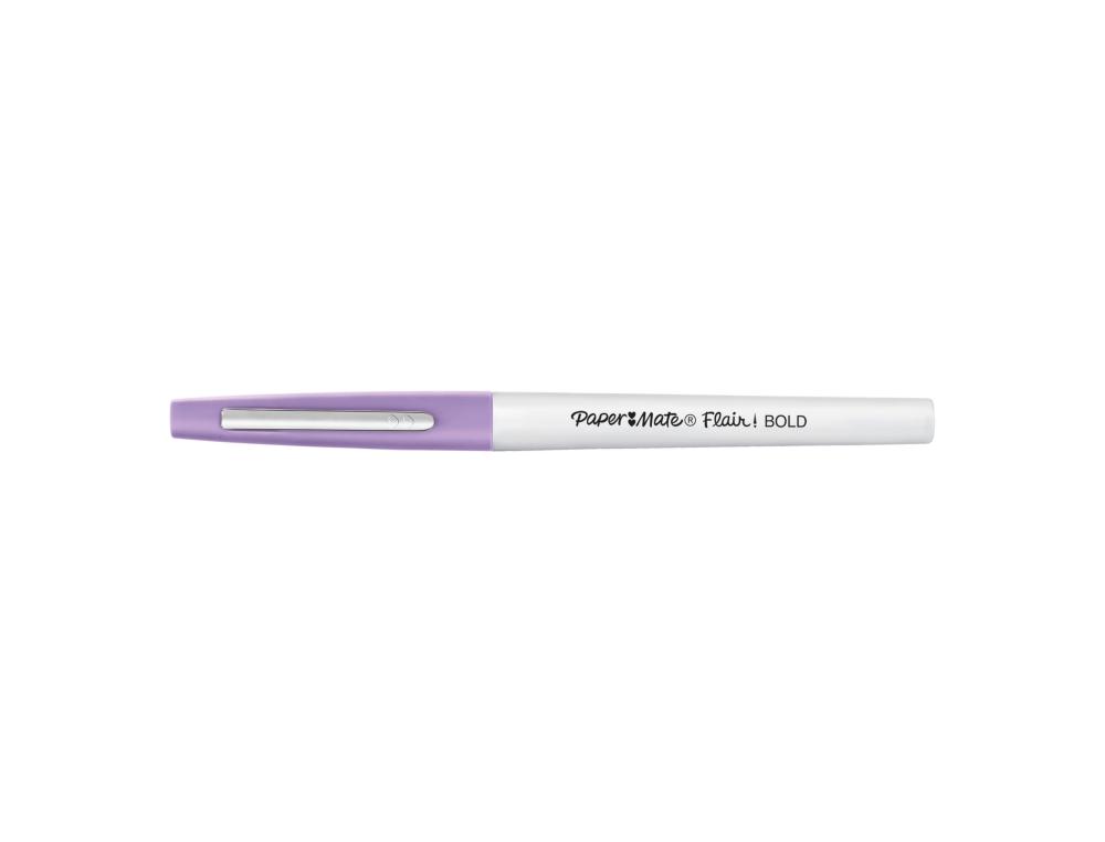 FEUTRE ECRITURE PAPER MATE FLAIR BOLD POINTE LARGE BLISTER 12 UNITES