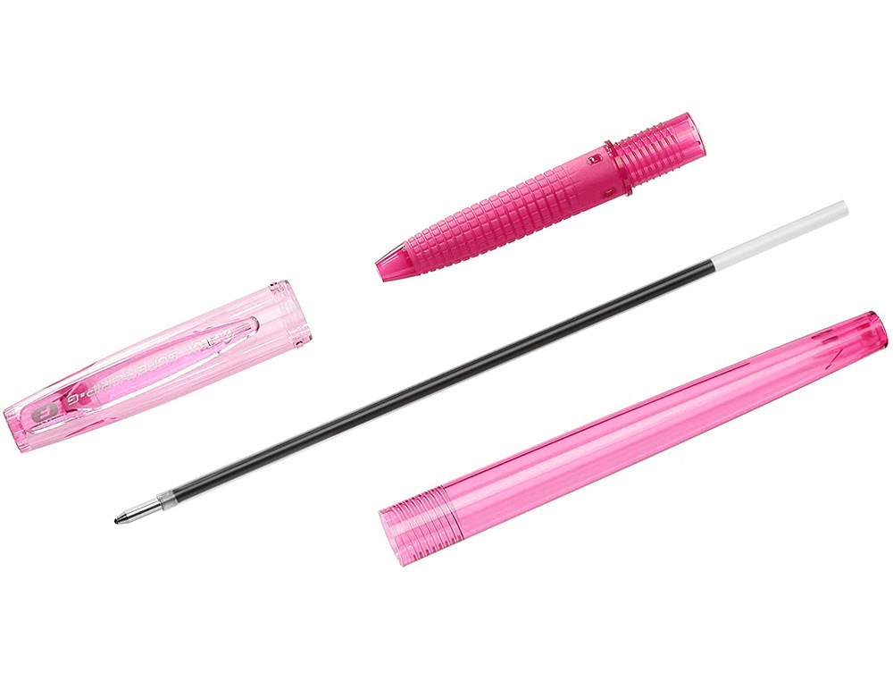 STYLO-BILLE PILOT SUPER GRIP G NEON CAPUCHON POINTE        MOYENNE BILLE                 ULTRA-RESISTANTE CORPS ET