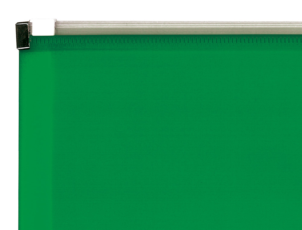 POCHETTE ENVELOPPE LIDERPAPEL POLYPROPYLNE 180 MICRONS A4  210X297MM FERMETURE CLAIR    VERT TRANSLUCIDE